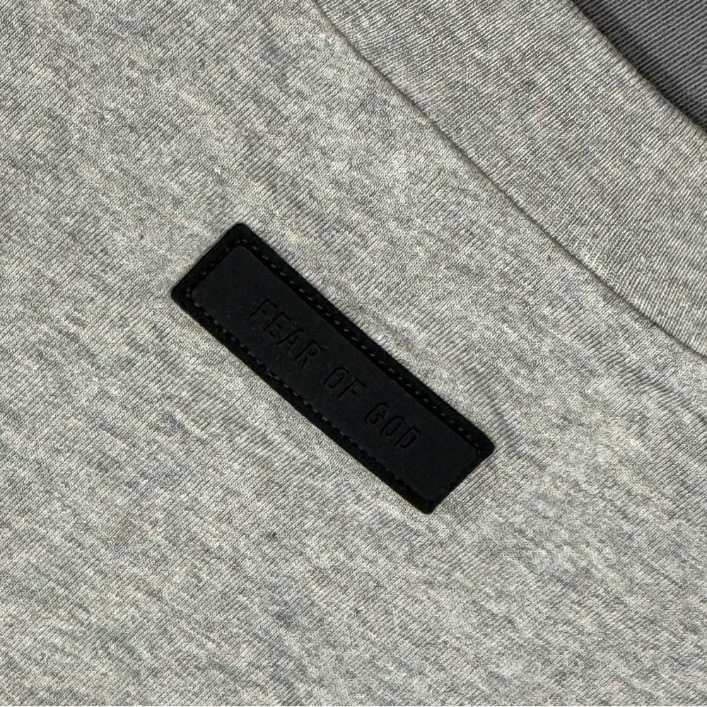 Kids Fear of God Essentials Dark Heather Oatmeal T-Shirt Item# 5658315 - Picture 3 of 12